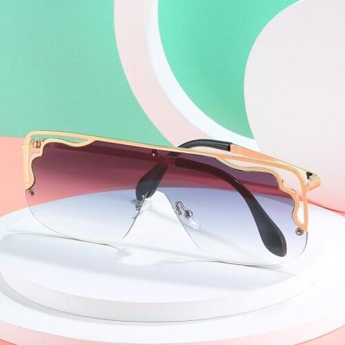 Retro Fashion Sunglasses Women Stylish Eyewear Wholesale Vintage Classic Oversized Sun Glasses Gafas De Sol Mujer