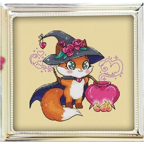 WushihuliCross-Stitch Canvas Set Needlework Floss Embroidery Joy Sunday Undefined Fabric Kit Handicrafts Toile Dmc Style Counted