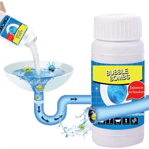 New Arrival 100G Bubble Foaming Cleaner Universal Dredging Agent Toilet Drain Sink Cleaning Agent Dropshipping
