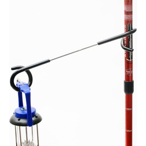Outdoor Camping Lantern Hanger Holder 2 Way Lantern Light Lamp Hanger Tent Pole Post Hook Hanger Hooks