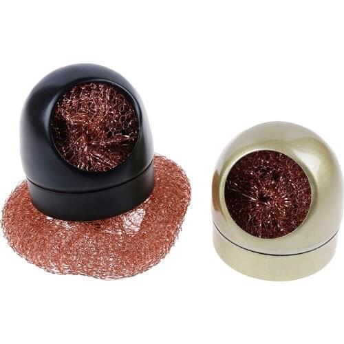 Soldering Iron wire with Electric Soldering Iron Stand Holder Welding Soldering Solder Iron Tip Cleaner Cleaning Steel