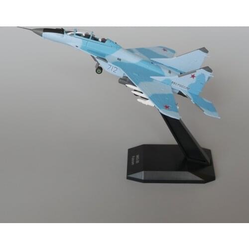 Hot-Hlooded Military Models 1:100 Mig 35 Fulcrum Diecast Fighter model alloy toy airplane