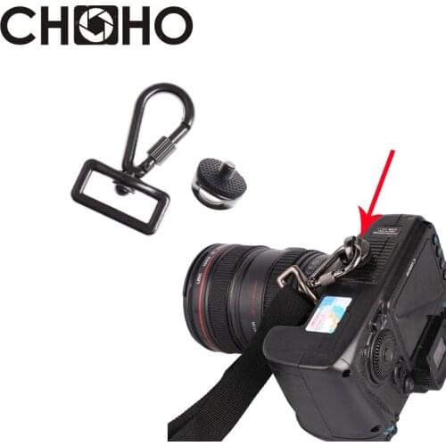 Camera Quick Strap 1/4" metal Screw Shoulder safety Buckle Mount Button connection ring for CANON Nikon Accessories