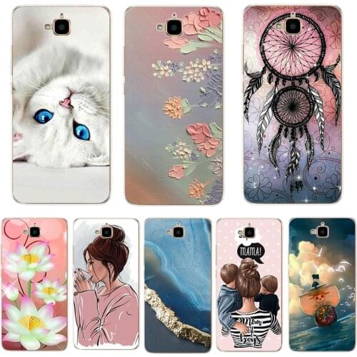 Silicon Case For Huawei Honor 4C pro Case Soft TPU Transparent Back Phone Cover For honor 4 c pro Full Protection Coque