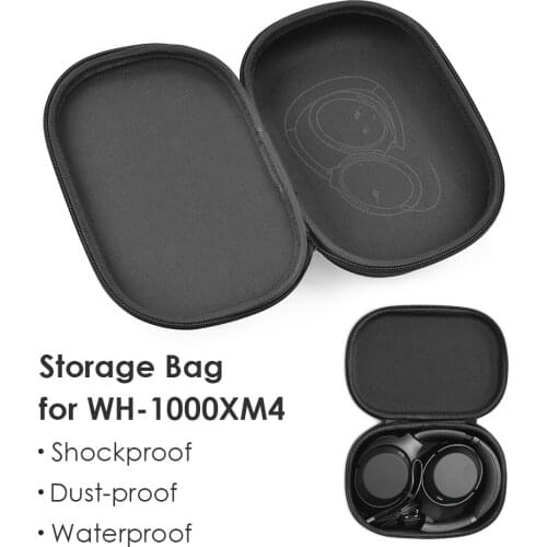 Portable Storage Bag For Sony Wh-1000 x4 Wireless Bluetooth-compatible Headset Noise Reduction Headset
