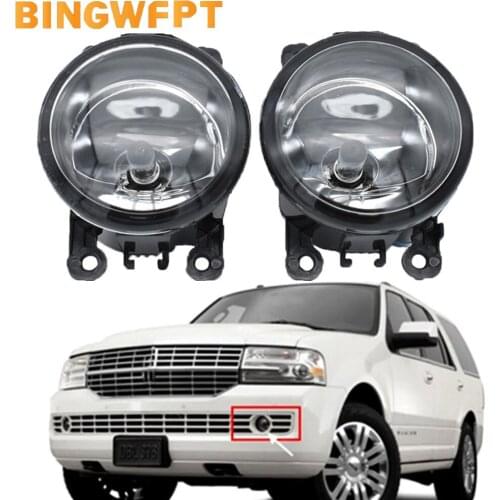 LED Fog Light Assembly For Lincoln Navigator 2007-2014 Car Front Bumper Fog Lamp DRL 12V