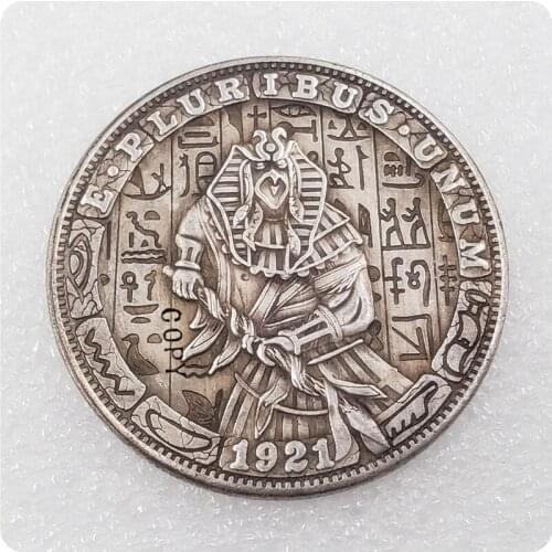 Type #39_Hobo Nickel Coin 1921-P Morgan Dollar