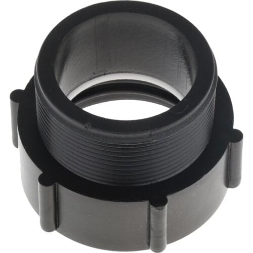 Solid 2'' IBC Tote Tank Valve Adapter for DN50 BSP Thread Hose Pipe Plastic