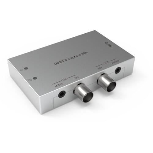 SDI to USB3.0 Video Capture with Loopout,1080P,UVC,Win MAC Linux,Potplay VLC OBS