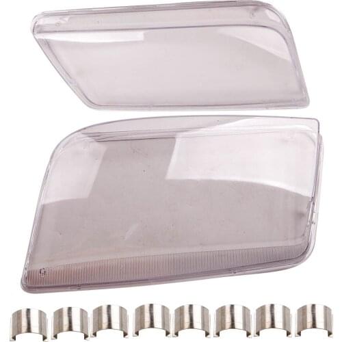 1 Pair Headlight Lens Cover DIY MDA52Z For VW Bora Jetta A4 1J 1999-2005