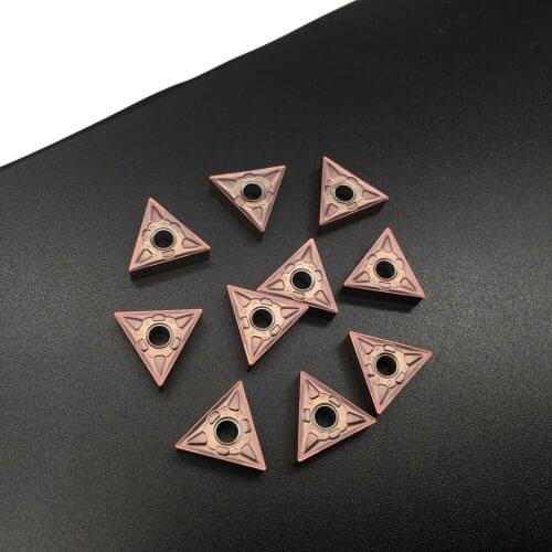 10PCS TNMG160404 MM 1125 External Turning Tool Carbide Insert High Quality Machining For Stainless Steel Turning Tool