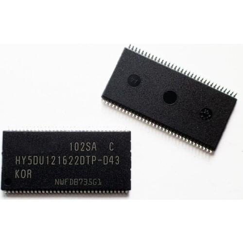 20-100pcs New HY5DU121622DTP-D43 HY5DU121622CTP-D43 TSOP-66 DDR Memory chip