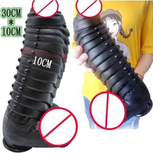 30*10cm Super Big Huge Dildo Anal Sex Toys For Women Penis Realistic Cock Suction Cup Masturbator Adult Product