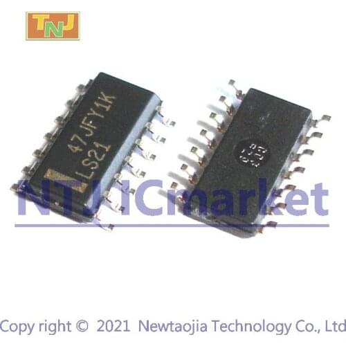 5 PCS SN74LS21DR SOP-14 LS21 SN74LS21D Dual 4-input positive-AND gates 14-SOIC Chip IC
