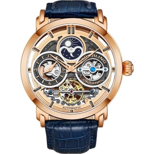 371A.04L Stührling 45mm Automatic Mens Wristwatch