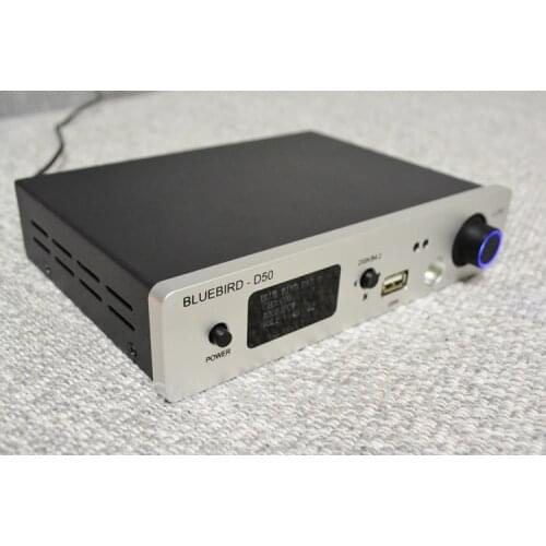 Bluebird DAC D50 Dual ES9018K2M Decoder HIFI EXQUIS Support Headphone Amplifier Bluetooth Coaxial Optical Disk with Remote