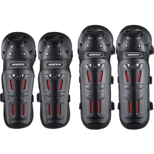 Four-season riding motorcycle knee pads elbow pads four-piece off-road rider protective gear to keep warm in autumn and winter