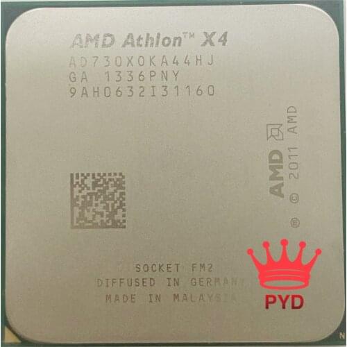 AMD Athlon X4 730 2.8 GHz Quad-Core CPU Processor AD730XOKA44HJ Socket FM2