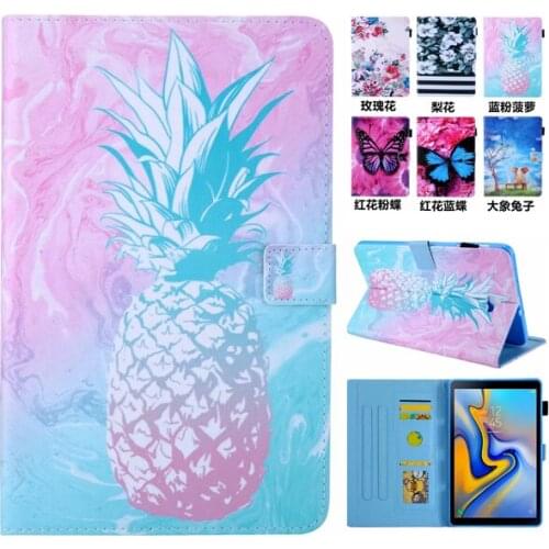 For Samsung Galaxy TabA A6 10.1 Case 2016 SM T580 T585 T580N Flip Stand PU Leather Tablet Cover For Samsung Tab A 10.1 T580 Case