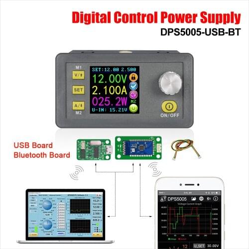 DPS5005 Communication Constant DC - DC Voltage current Step-down Power Supply module buck Voltage converter voltmeter 50V 5A