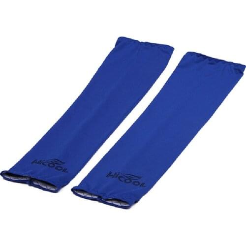 Hot Sale Men Women Sports Cycling Arm Warmers Cooling Sleeves Cover Outdoor Bicycle Sun Protection Anti UV Arm Sleeves 1 Pair