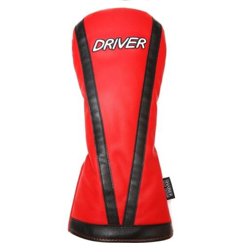 Red Golf Club HeadCover fit for 420CC 460CC Driver #1 Cover Elastic Closure