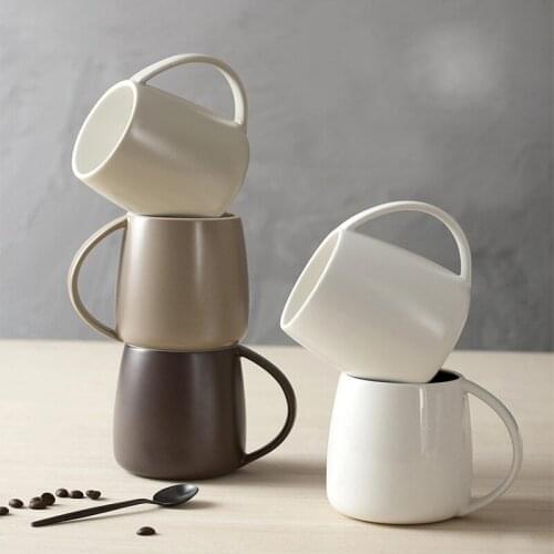 Creative Ceramic Mug Coffee Tea Milk Stave Cups with Handle Water Coffee Mug Novelty Gifts
