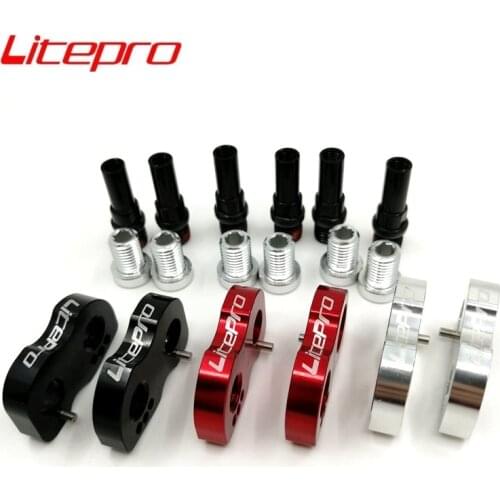 LITEPRO Bike V Brake Caliper Brake Extend Adapter 406 451 14/16/18 inch Folding Bike Brake Extension Seat Brake Modification