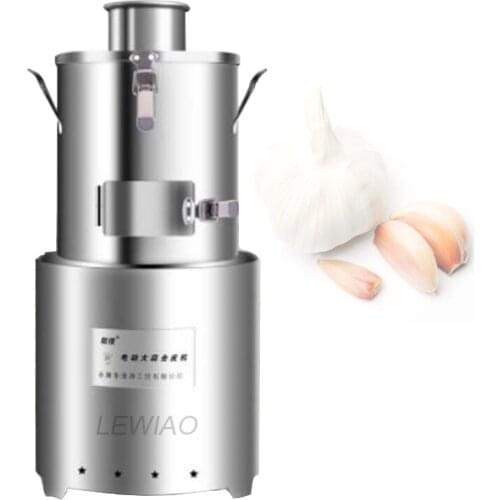 Commercial Electric Automatic Garlic Chopped Machine Whole Dry Garlic Peeling Machine Garlic Peeler Garlic Skin Removing Machin