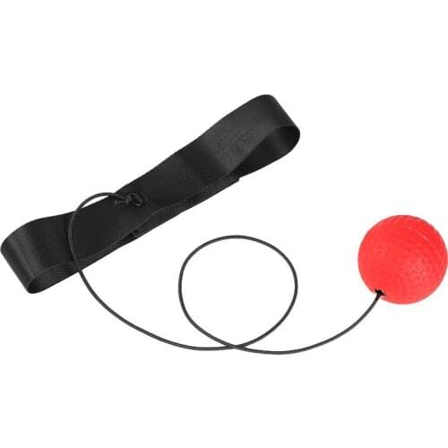 Head-mounted Boxing Speed Reaction Training Reflex Ball Vent Kick Reflex Ball Head Band Fighting Punch Ball Muay MMA Exercise