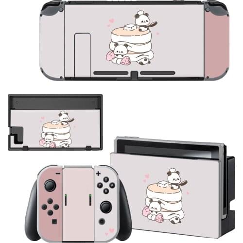 Panda Nintendoswitch Skin Cover Nintend Switch Stickers Decal for Nintendo Switch Console Joy-con Controller Dock Skins Vinyl