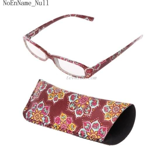 Vintage Women Unisex Reading Glasses Eyeglasses Presbyopia Readers Rectangular Frame Clear Lens +1.0 To +4.0