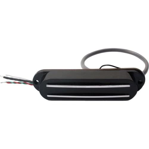 Single Coil Guitar Pickup Humbucker for Fender Strat Tele Electric Guitar Parts - Black