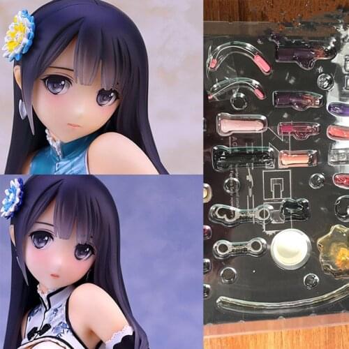 TONY ZEO Sexy Girls 17cm AlphaMax SkyTube Ping-Yi T2 Art Girls Action Figure PVC Adult Figure Accessories Handcuffs