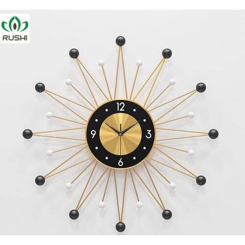Luxury Big Wall Clock Modern Design Nordic Minimalist Silent Wall Clock Large Mediterranean Living Room Klok Home Decor