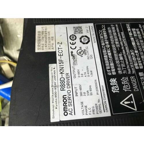 Servo R88D-KN15F-ECT-Z , used ,90% appearence new , 3 months warranty , in stock