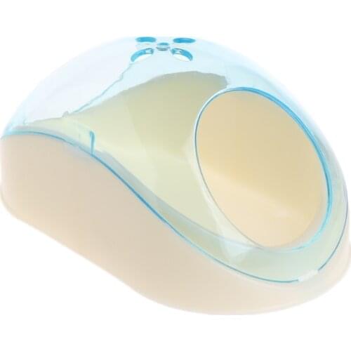 Pet Bath Supplies Hamster Mice Rat Plastic Bathroom Cage Box Toy Toilet with Sand Shovel Drop Ship