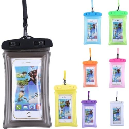 Universal Waterproof Phone Case Water Proof Swim Pouch Bag Cases For Apple iPhone 12 Pro Max Xiaomi Redmi Note 9 Pro Cover