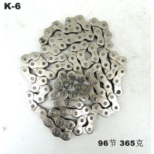 Bike Chain K-6 Bicycle Chain Single Speed Road MTB Mountain Bike Road Bike Crankset 96L