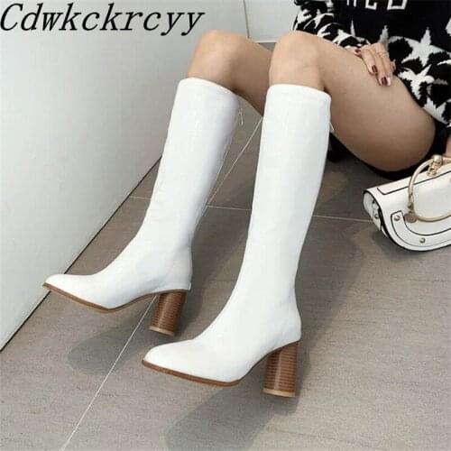 Women Boots winter New pattern fashion Round heel Women Boots Simplicity generous Cashmere Keep warm Martin boots size 34-46