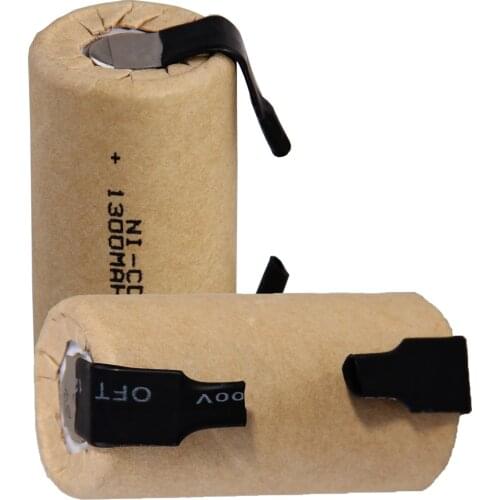 Lowest price 12 piece SC battery 1.2v batteries rechargeable 1300mAh nicd battery for power tools akkumulator