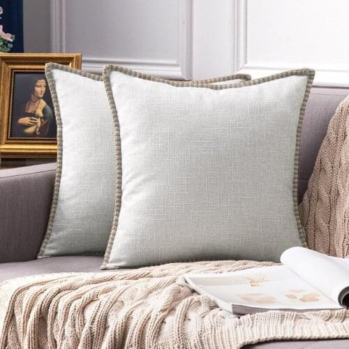 Cushion Cover Cotton Linen Pillow Covers Nordic Style Pillow Cover Sofa Car Decorative Pillowcase 45*45cm/30*50cm Home Decor