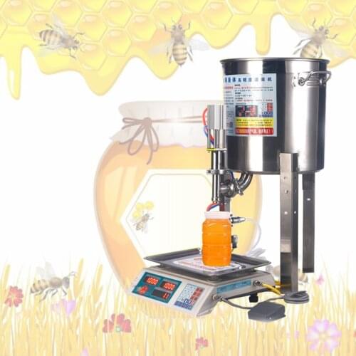 Digital Control Viscous Liquid Filler Machine Commercial Stainless Steel honey Quantitative Filler Machine honey filling machin