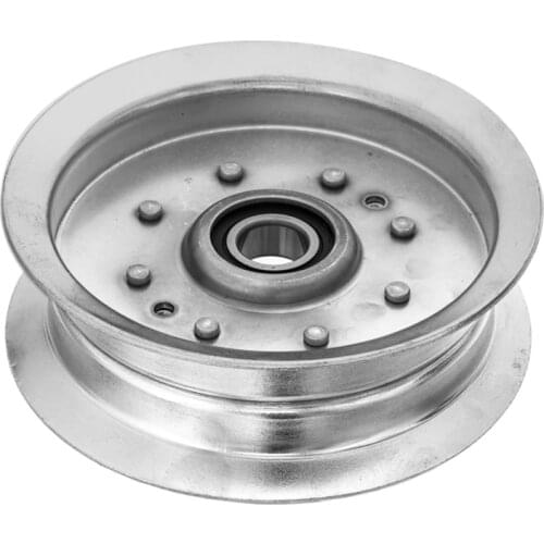 White Mower Zinc Pulley For John Deere Sabre 13.33*13.33*3.09cm Scotts L17.542, L1742 Single Slot Compatible with John Deere