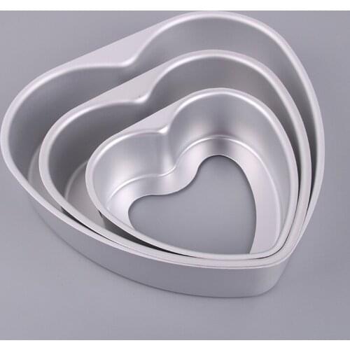Heart Shape Baking Pans Cake Mold Baking Dish Heavy Non-stick Removable Base Tray Bakeware Kitchen Tools