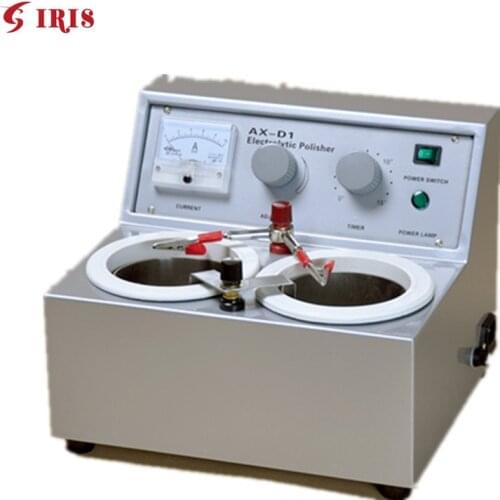 Hot Dental Lab Electrolytic Polisher AX-D1 Equipment Machine For Plaster Model Making Two Water Baths
