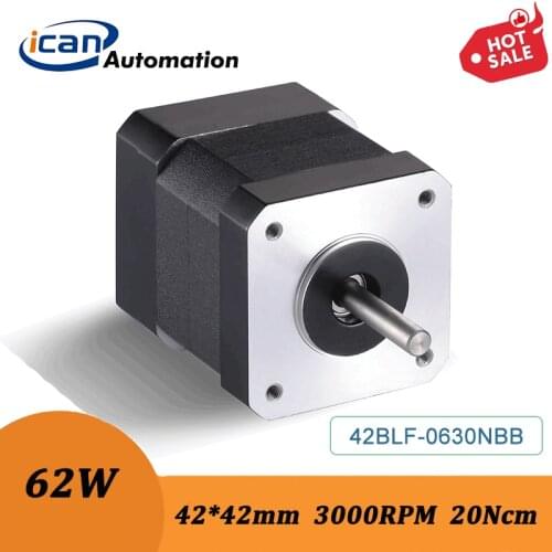 ICAN 62Watt 24v 20Ncm 3000RPM Brushless Dc Motor Arduino
