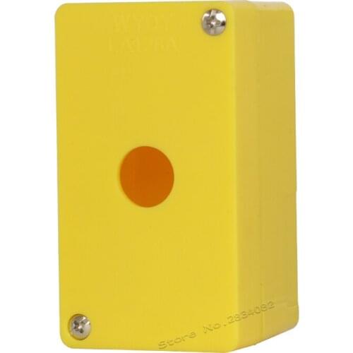 50*50*90 16mm Push button switch box emergency stop push button box 1 hole selector for 16mm pin switch 1-16mm