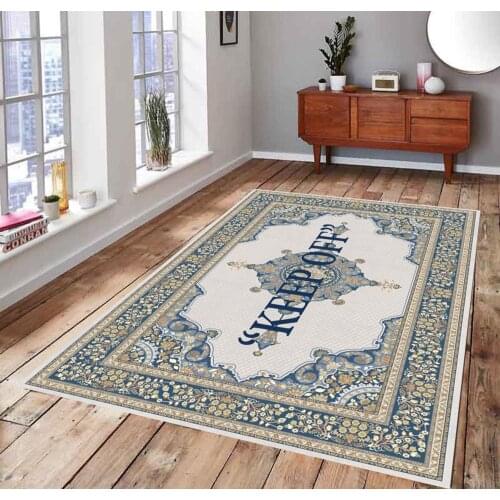 KEEP OFF 93 Classic Patterned Carpet , Fan Carpet Non Slip Floor Carpet,Teens Carpet,Area Rug
