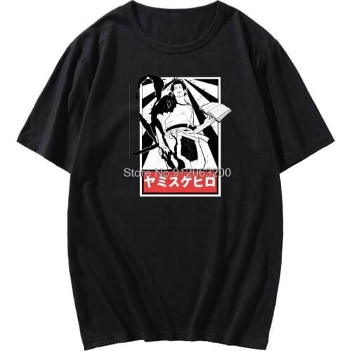 Summer New Printed T-shirt Male Asta Box Black Clover Japanese Anime Summer short-sleeved Shirt Boy T-shirt Loose Casual Top